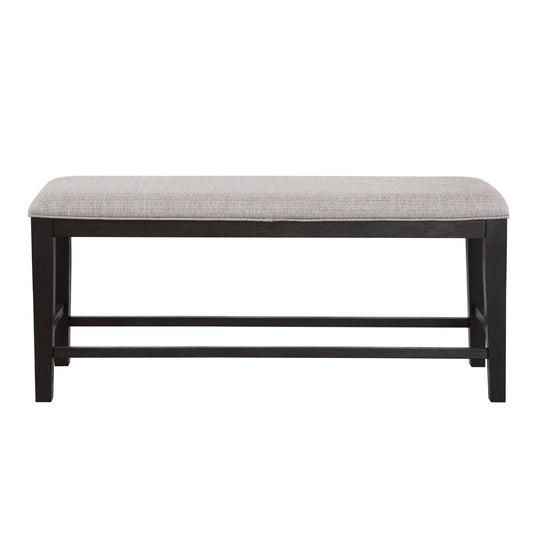 Halle - Counter Bench - Dark Brown - Hornell Furniture Outlet