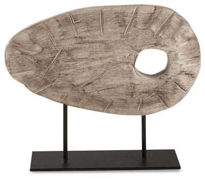 Dashburn - Antique White / Black - Sculpture - Hornell Furniture Outlet