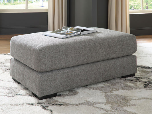 Creston Heights - Oversized Accent Ottoman - Smolder