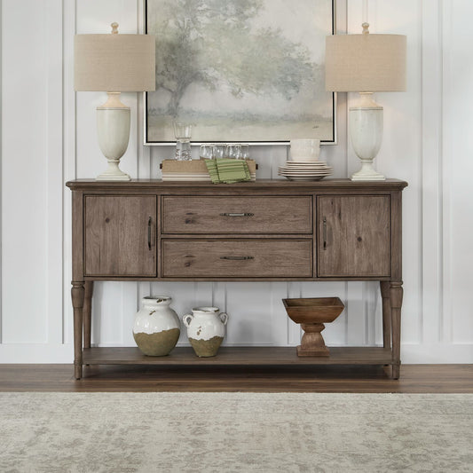 Hickory Grove - Sideboard - Heirloom Brown - Hornell Furniture Outlet