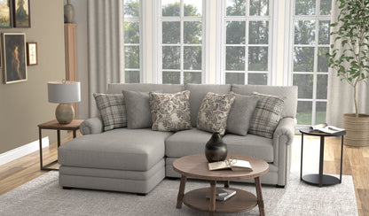 Livingston - Sectional With Comfort Coil Seating And Accent Pillows Included - Hornell Furniture Outlet