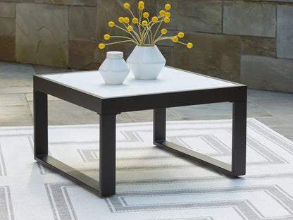 Beachloft - Black / Gray - Square Cocktail Table - Hornell Furniture Outlet