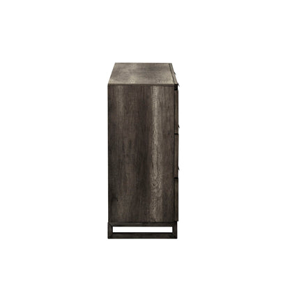 Tanners Creek - 6 Drawer Dresser - Dark Gray - Hornell Furniture Outlet
