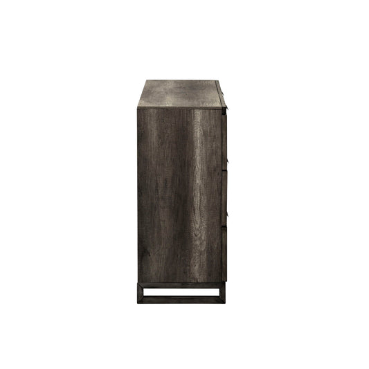 Tanners Creek - 6 Drawer Dresser - Dark Gray - Hornell Furniture Outlet