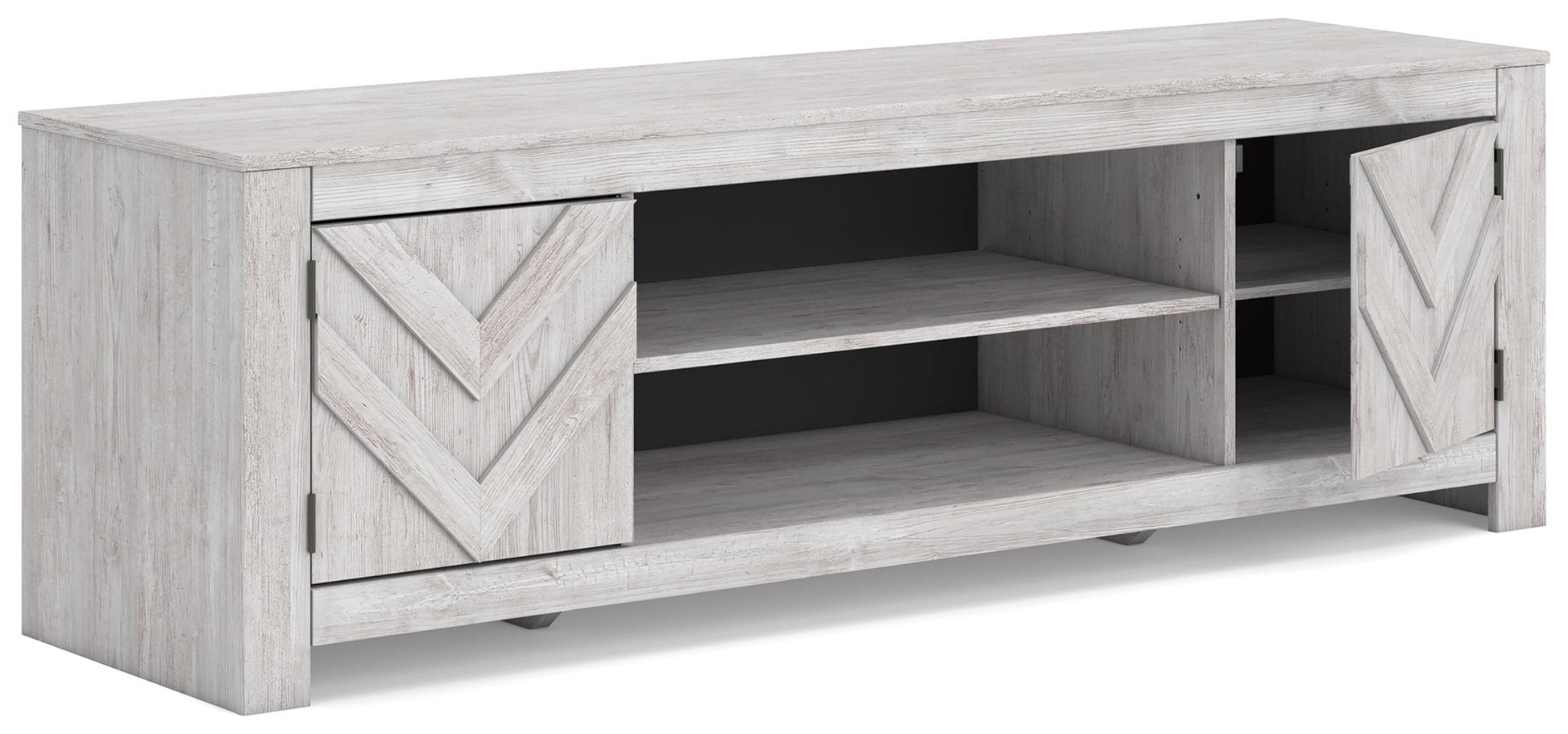 Cayboni - LG TV Stand With Fireplace Option - Hornell Furniture Outlet