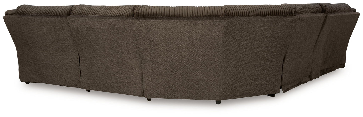 Top Tier - Reclining Sectional - Hornell Furniture Outlet
