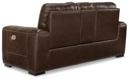 Alessandro - Power Reclining Loveseat - Hornell Furniture Outlet