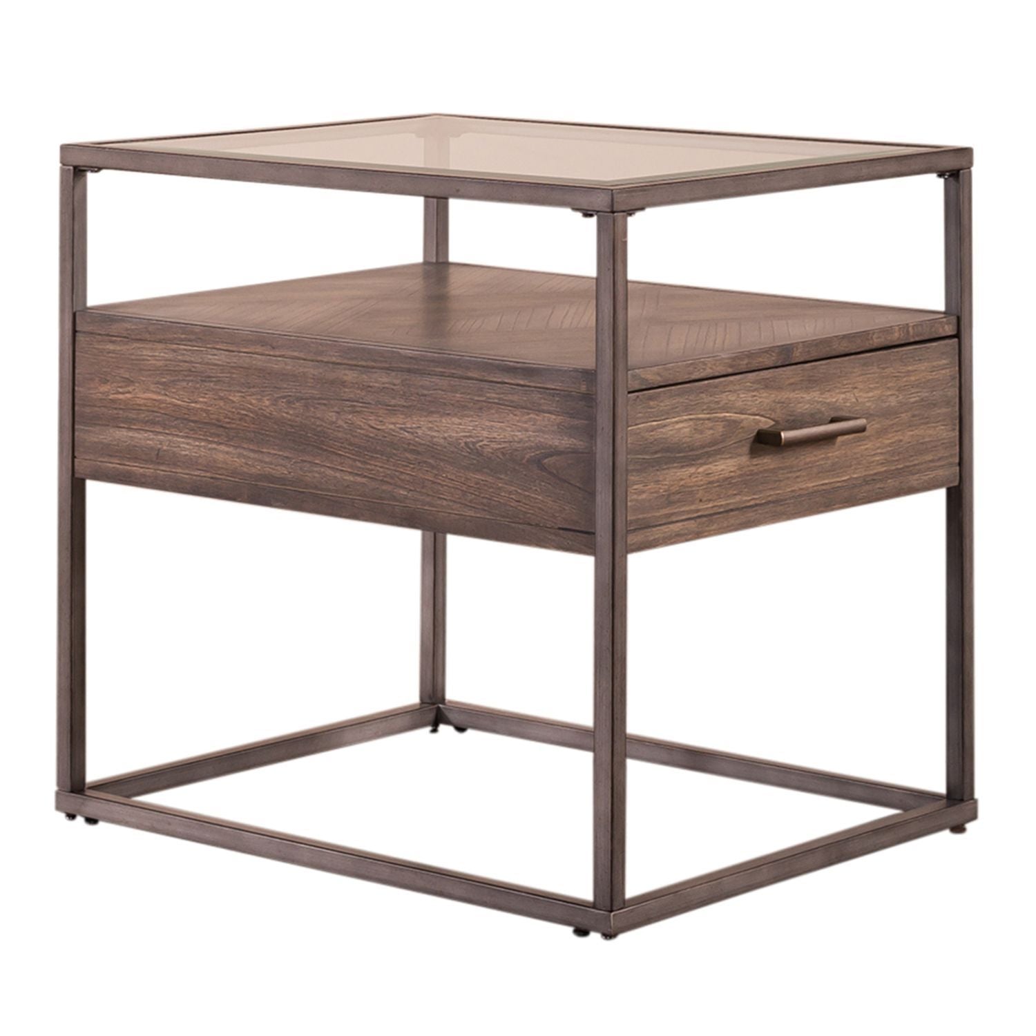 Jamestown - End Table - Tobacco - Hornell Furniture Outlet