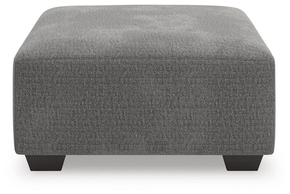 Seyler Lane - Greystone - Oversized Accent Ottoman - Hornell Furniture Outlet