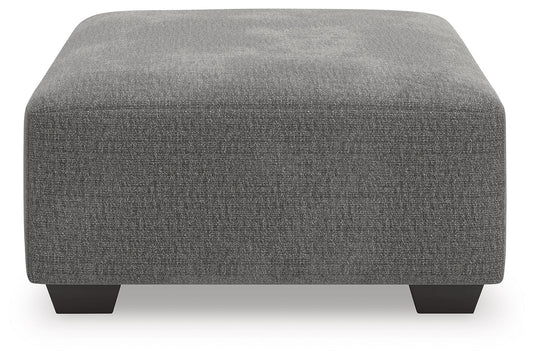 Seyler Lane - Greystone - Oversized Accent Ottoman - Hornell Furniture Outlet