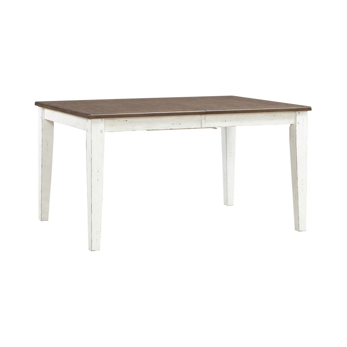 Al Fresco - Rectangular Leg Table - Graphite / Whitestone - Hornell Furniture Outlet