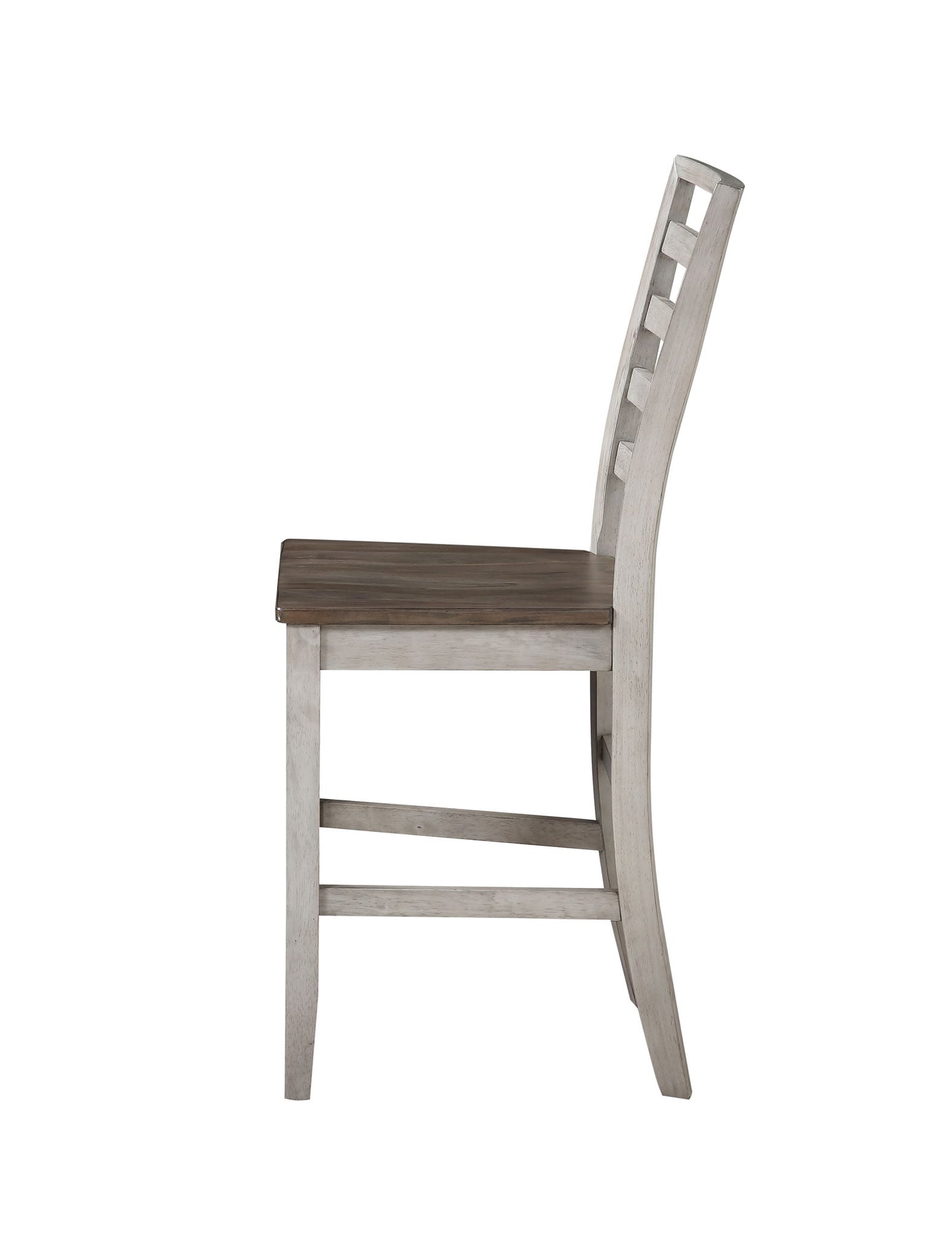 Abacus - Counter Chair (Set of 2) - Dark Brown - Hornell Furniture Outlet