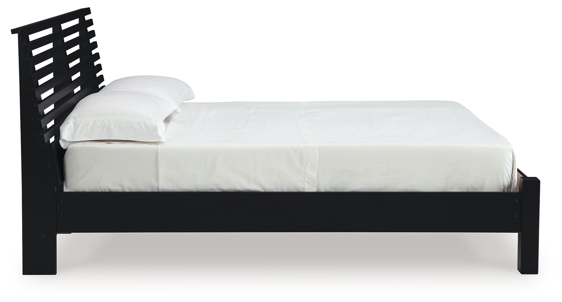 Danziar - Slat Panel Bed With Low Footboard - Hornell Furniture Outlet