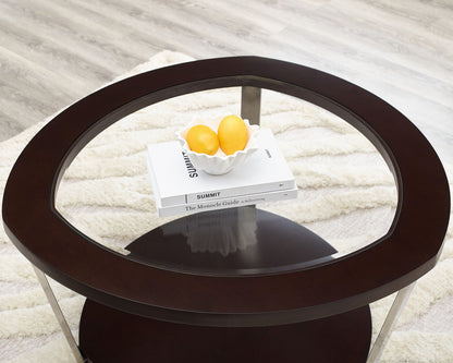 Duncan - Cocktail Table - Brown - Hornell Furniture Outlet