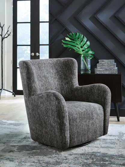 Rowenburg - Swivel Glider Accent Chair - Hornell Furniture Outlet