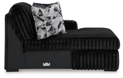 Midnight - Madness - Sectional - Hornell Furniture Outlet