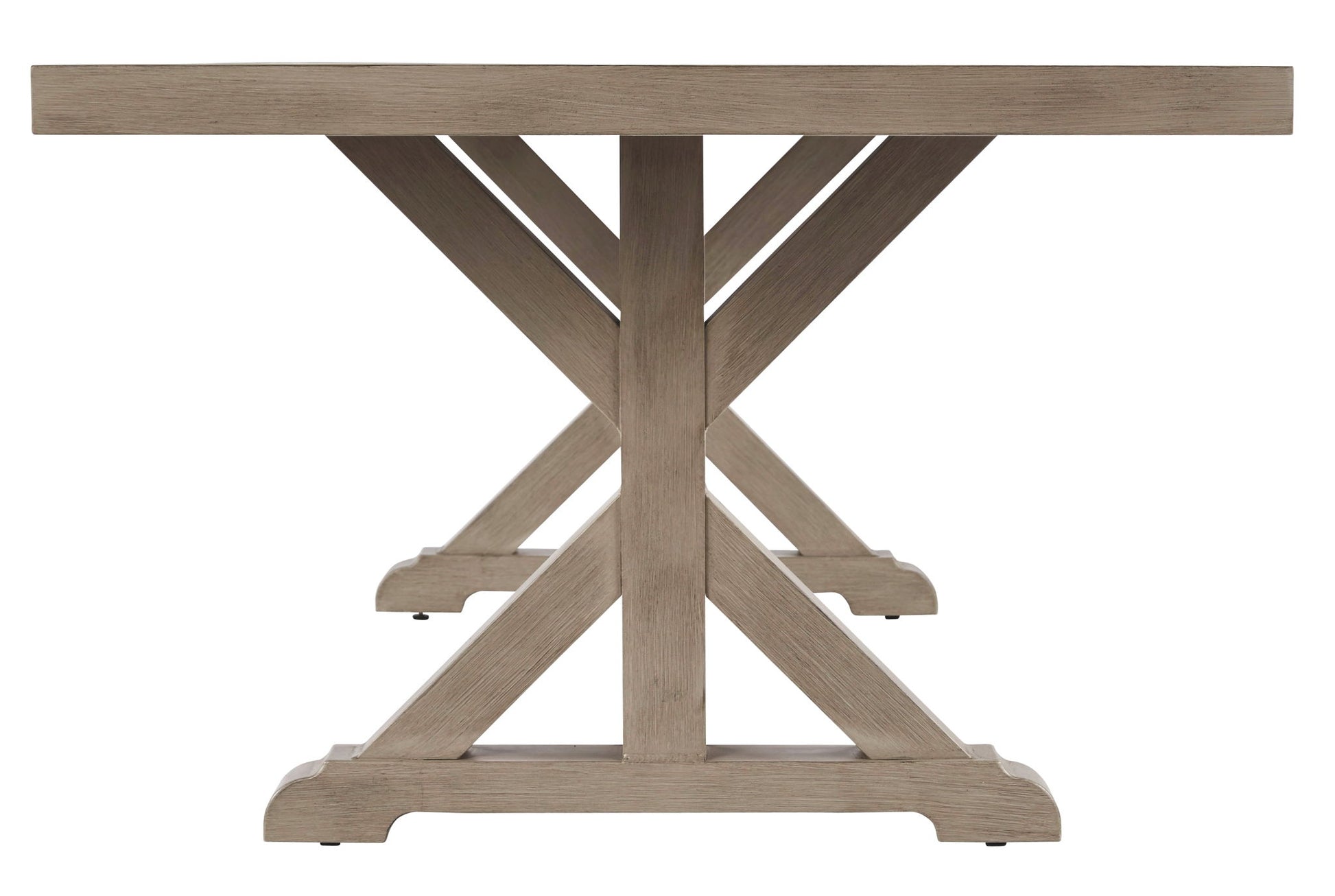 Beachcroft - Rect Dining Table W/Umb Opt - Hornell Furniture Outlet