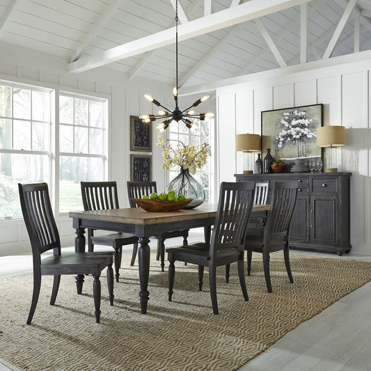 Harvest Home - Rectangular Table Set - Hornell Furniture Outlet