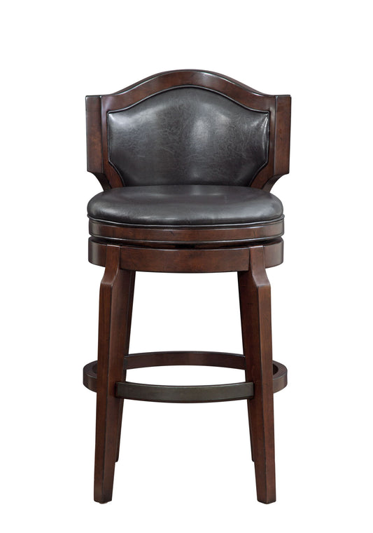 Jasper - Bar Chair (Set of 2) - Dark Brown - Hornell Furniture Outlet