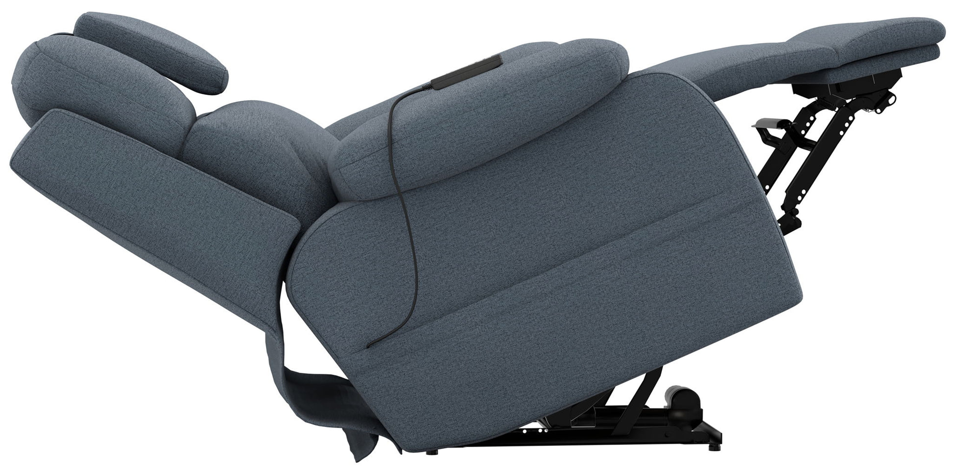 Dreamtime - Power Headrest Power Lay Flat Recliner With CR3 Heat/Massage/Zero Gravity - Hornell Furniture Outlet