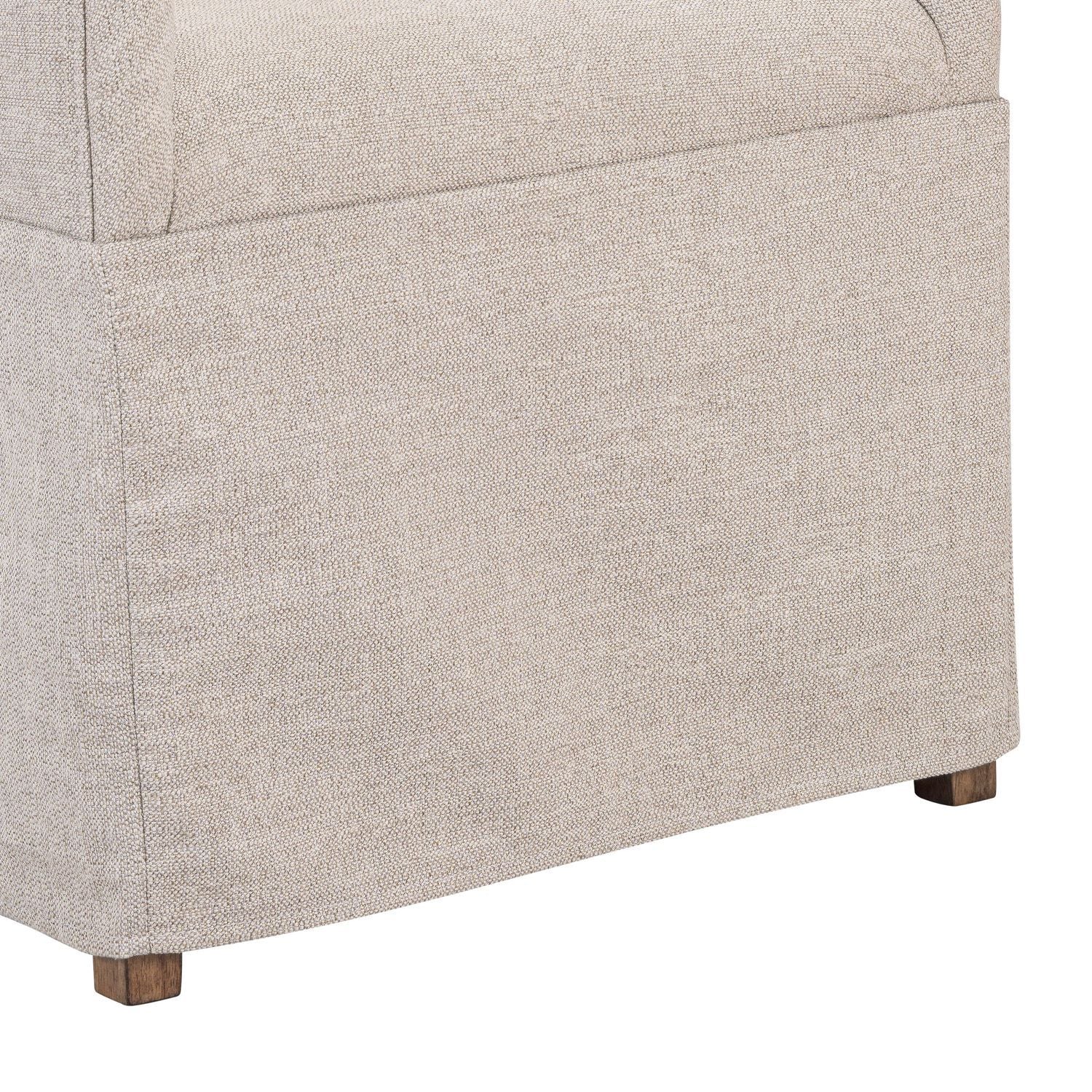 Shaker Lakes - Upholstered Arm Chair (RTA) - Harvest Brown - Hornell Furniture Outlet