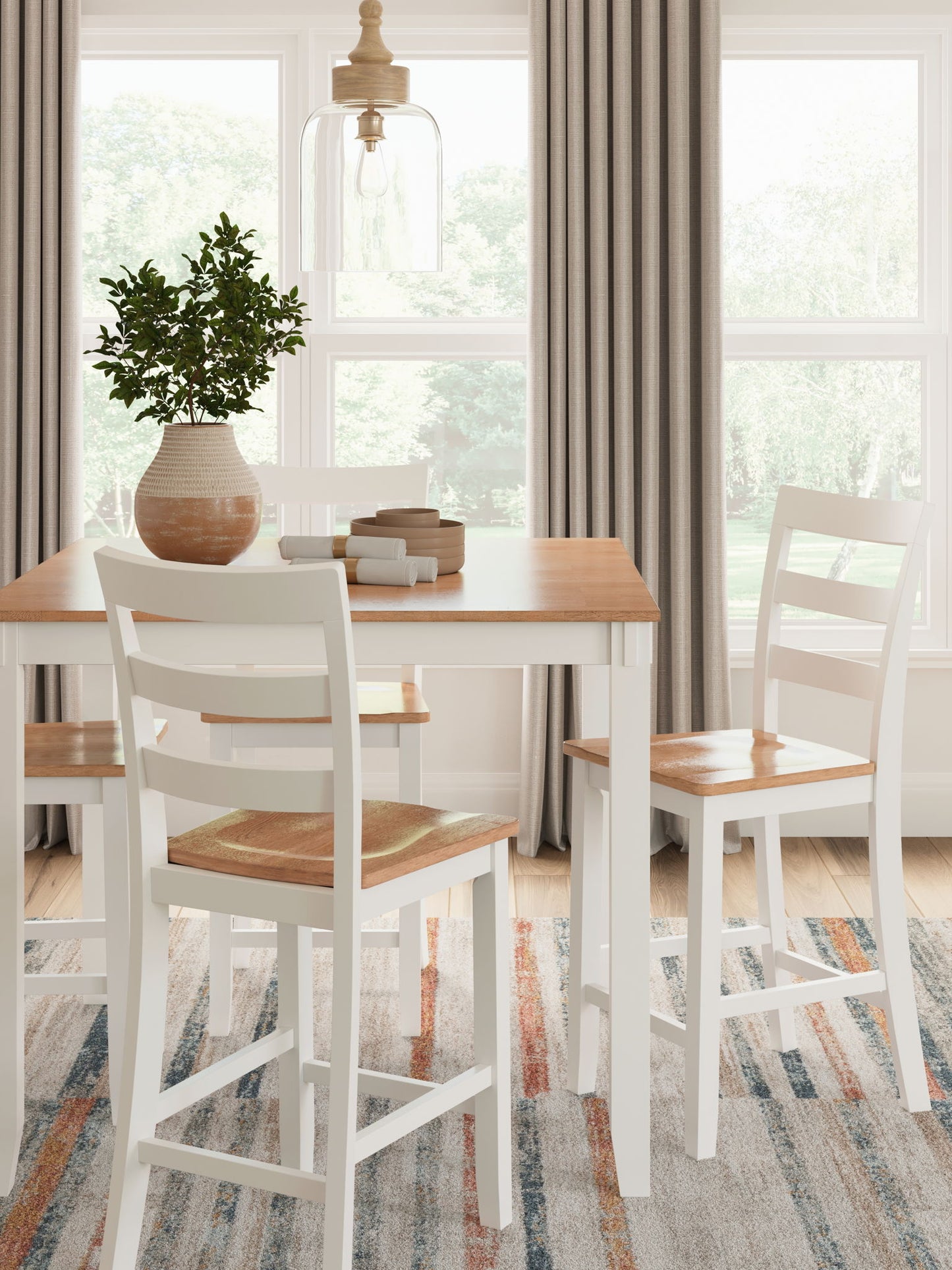 Gesthaven - Dining Room Counter Table Set - Hornell Furniture Outlet
