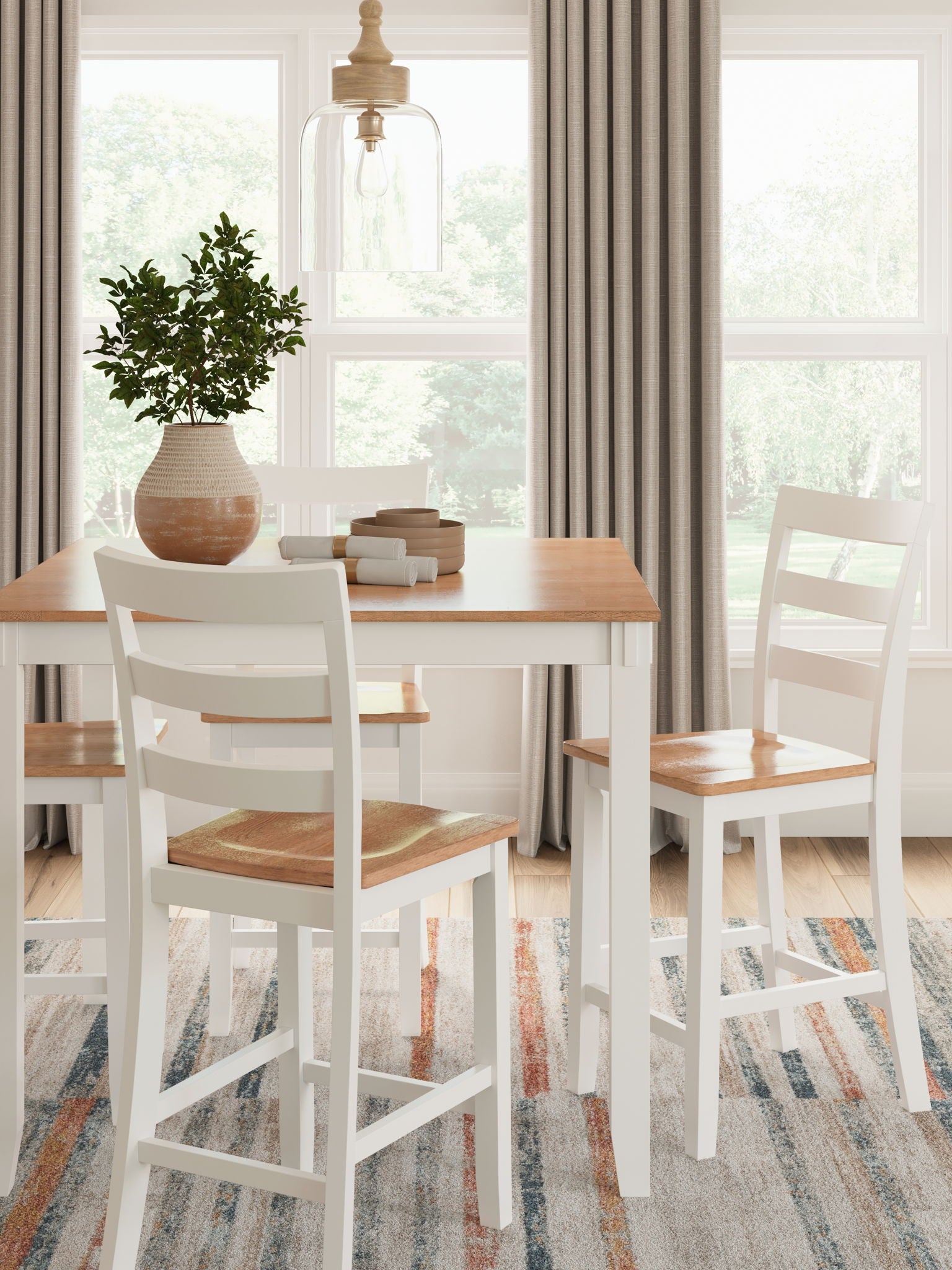 Gesthaven - Dining Room Counter Table Set - Hornell Furniture Outlet