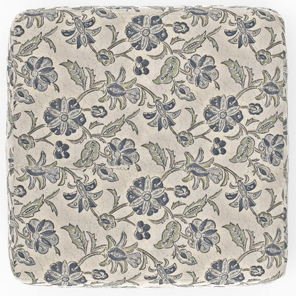 Stockbridge - Cocktail Ottoman - Denim - Hornell Furniture Outlet