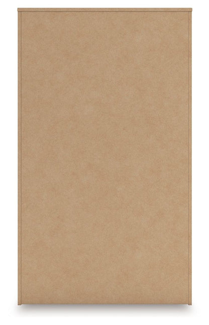 Sanginlane - Tan - Five Drawer Chest - Hornell Furniture Outlet
