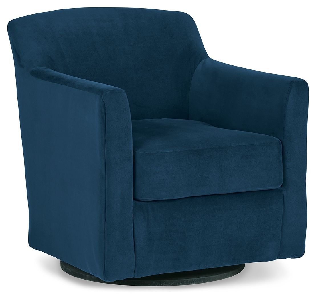 Bradney - Swivel Accent Chair - Hornell Furniture Outlet