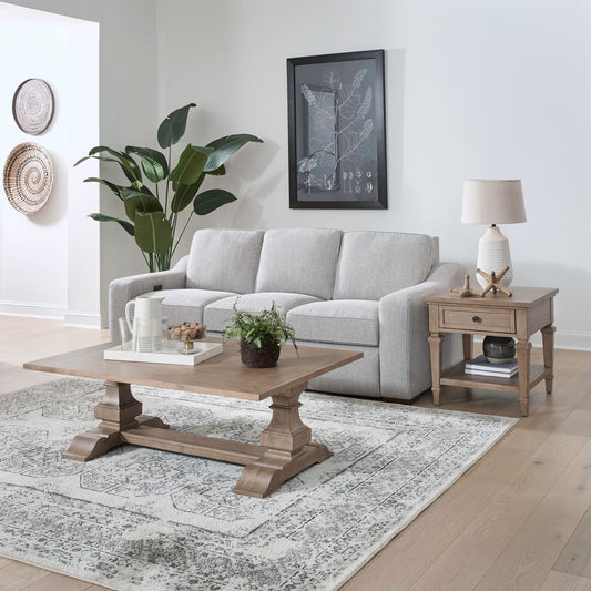 Haven Hills - 3 Piece Table Set - Camel Beige - Hornell Furniture Outlet