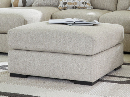 LaureLGrove - Pebble - Oversized Accent Ottoman - Hornell Furniture Outlet