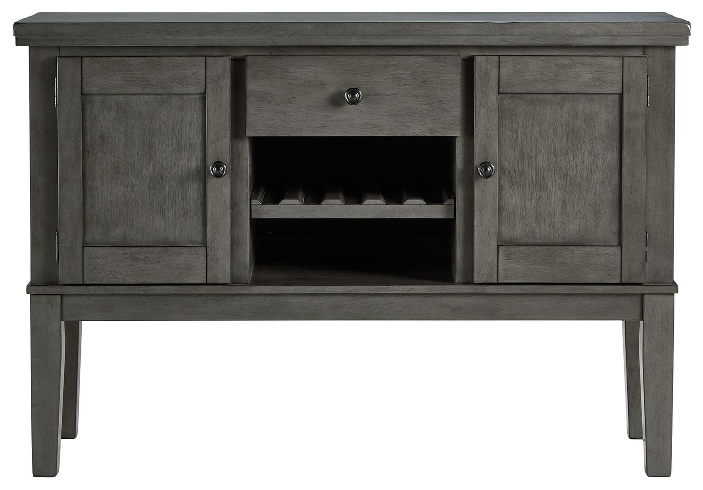 Hallanden - Gray - Dining Room Server - Hornell Furniture Outlet