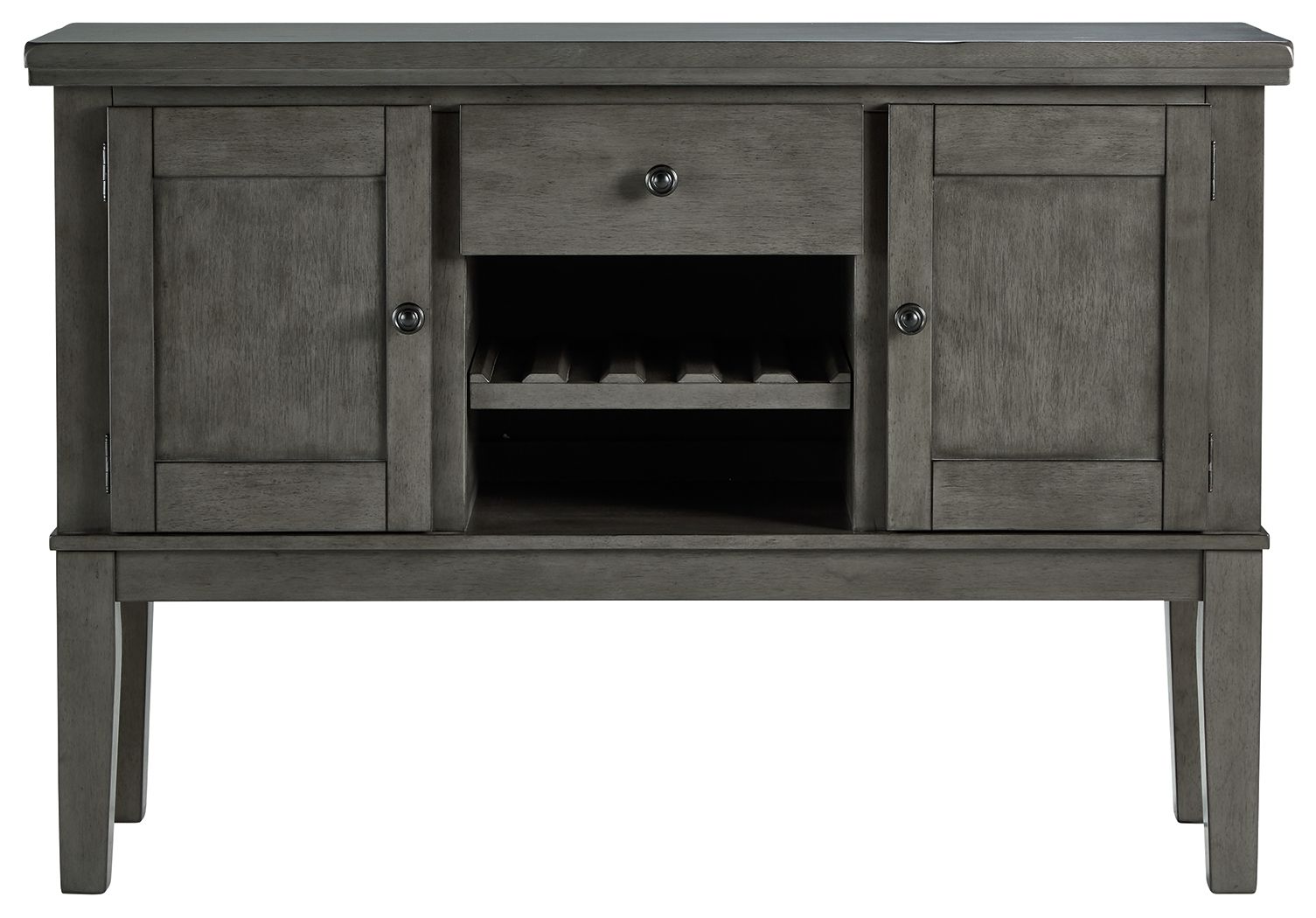 Hallanden - Gray - Dining Room Server - Hornell Furniture Outlet
