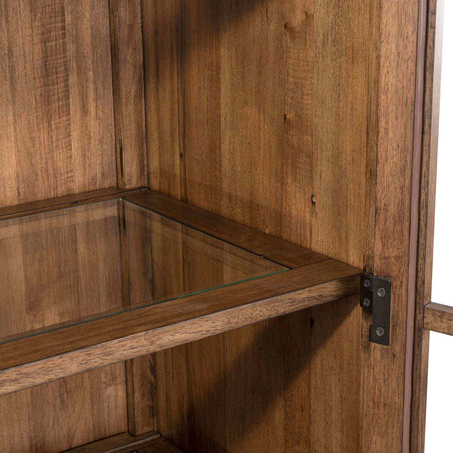 Shaker Lakes - Bunching Display Cabinet - Hornell Furniture Outlet