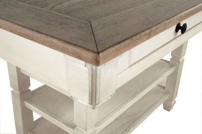 Bolanburg - Beige - Rectangular Dining Room Counter Table - Hornell Furniture Outlet
