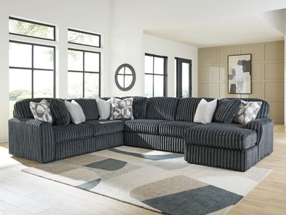 Midnight - Madness - Sectional - Hornell Furniture Outlet