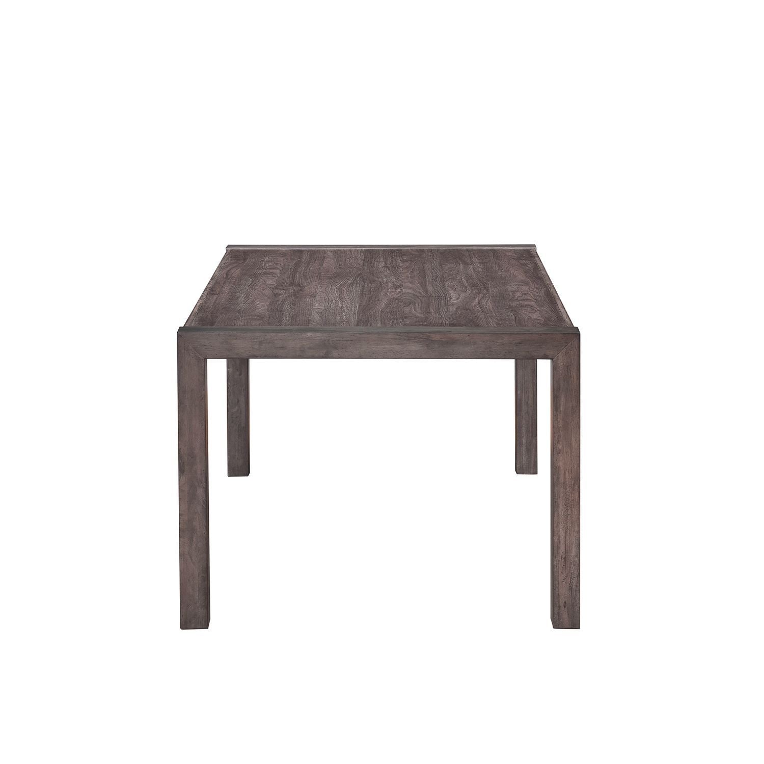 Modern Edge - Rectangular Leg Table - Brown - Hornell Furniture Outlet