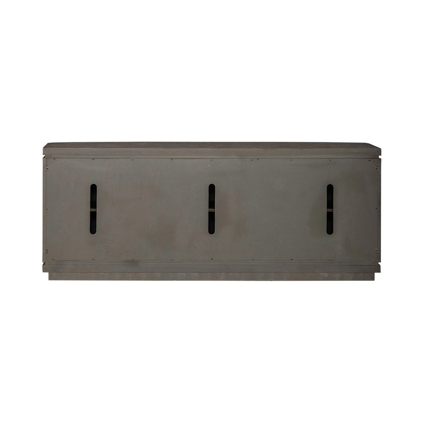 Cascade Falls - 82" TV Console - Satin Espresso - Hornell Furniture Outlet