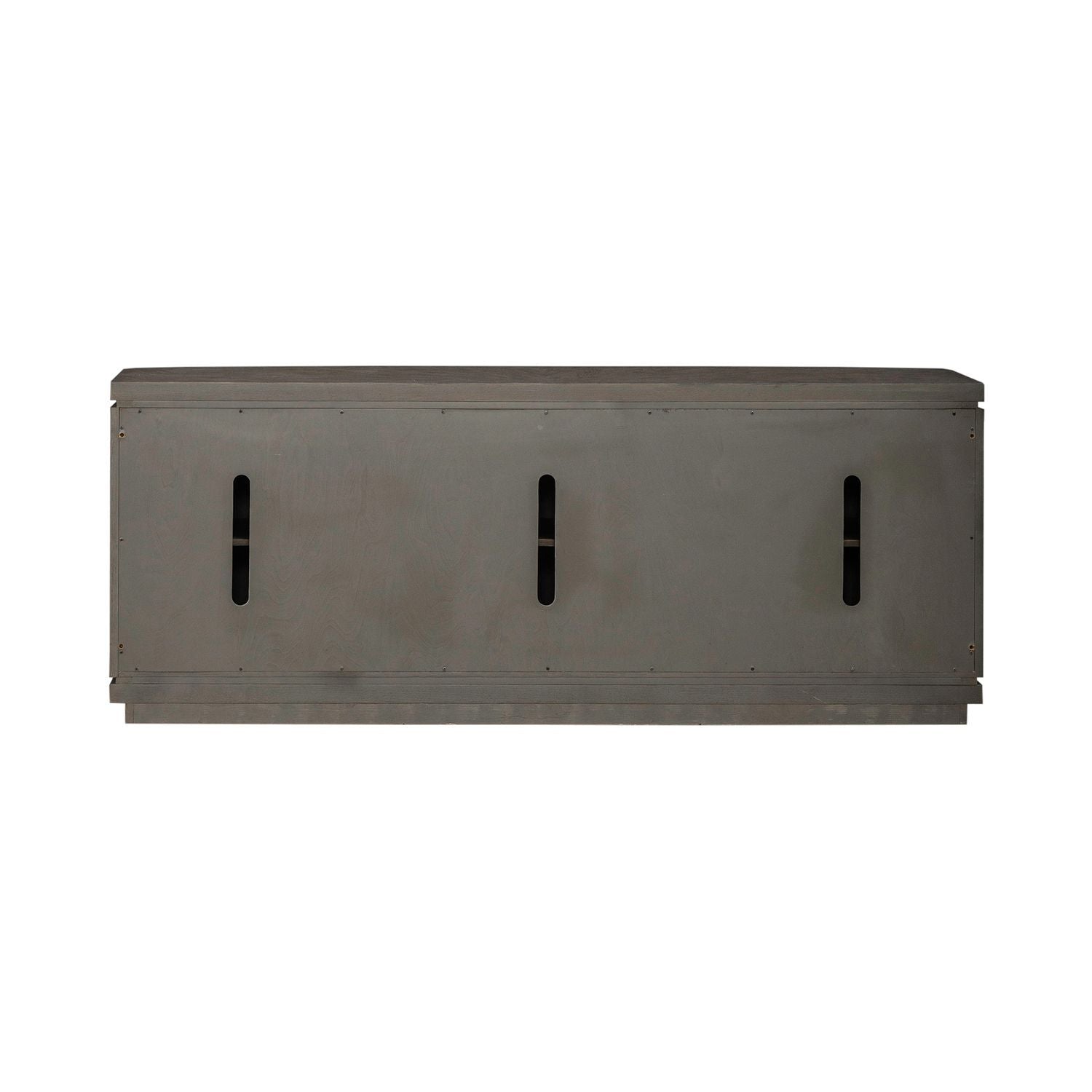 Cascade Falls - 82" TV Console - Satin Espresso - Hornell Furniture Outlet