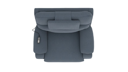 Dreamtime - 48" Power Headrest Power Lay Flat Recliner With CR3 Heat/Massage/Zero Gravity - Hornell Furniture Outlet