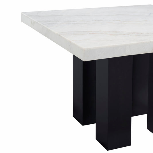 Camilla - Square Dining Table - White - Hornell Furniture Outlet