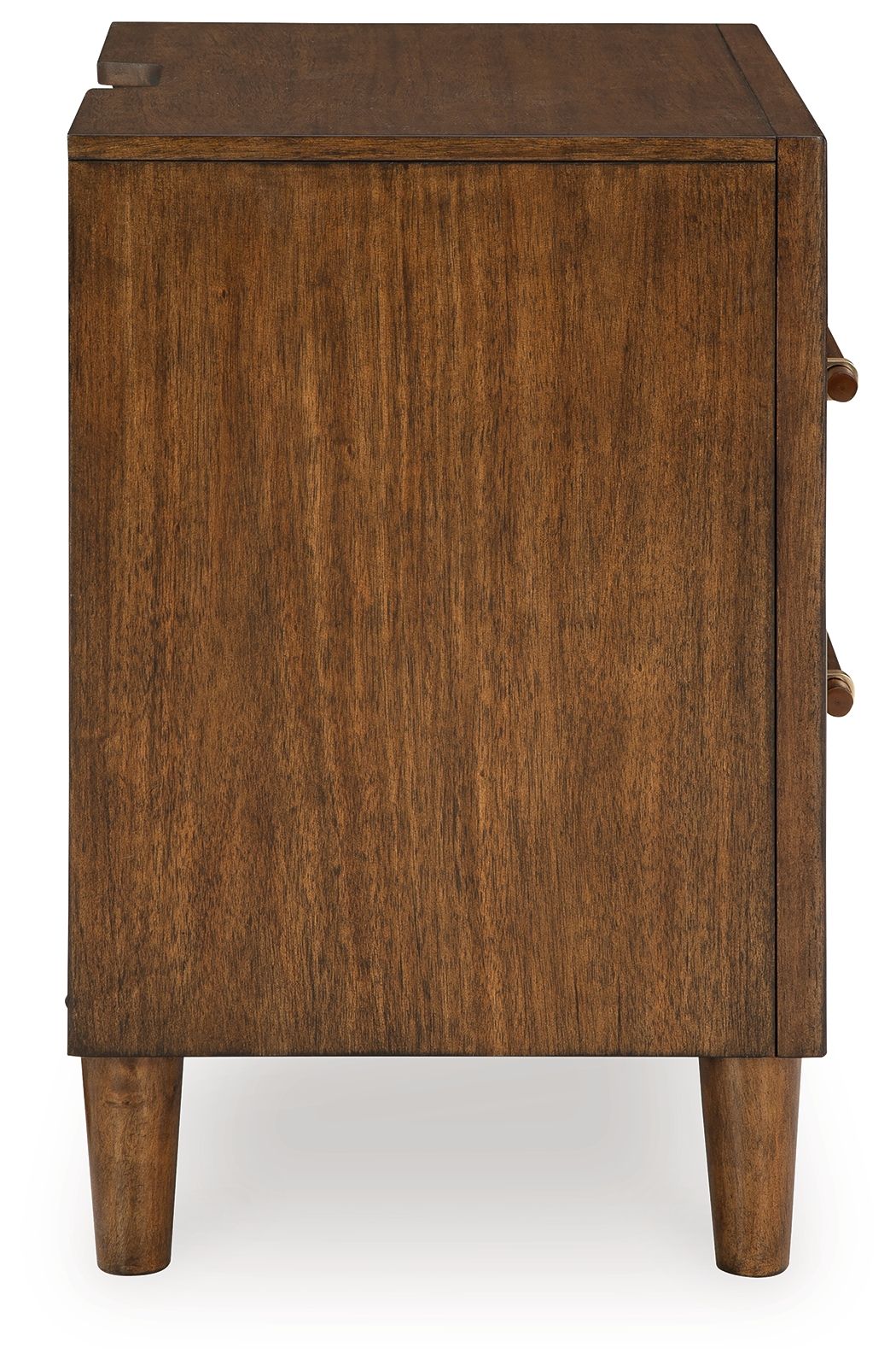 Lyncott - Brown - Two Drawer Night Stand - Hornell Furniture Outlet