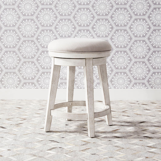 Modern Farmhouse - Console Swivel Stool - Hornell Furniture Outlet