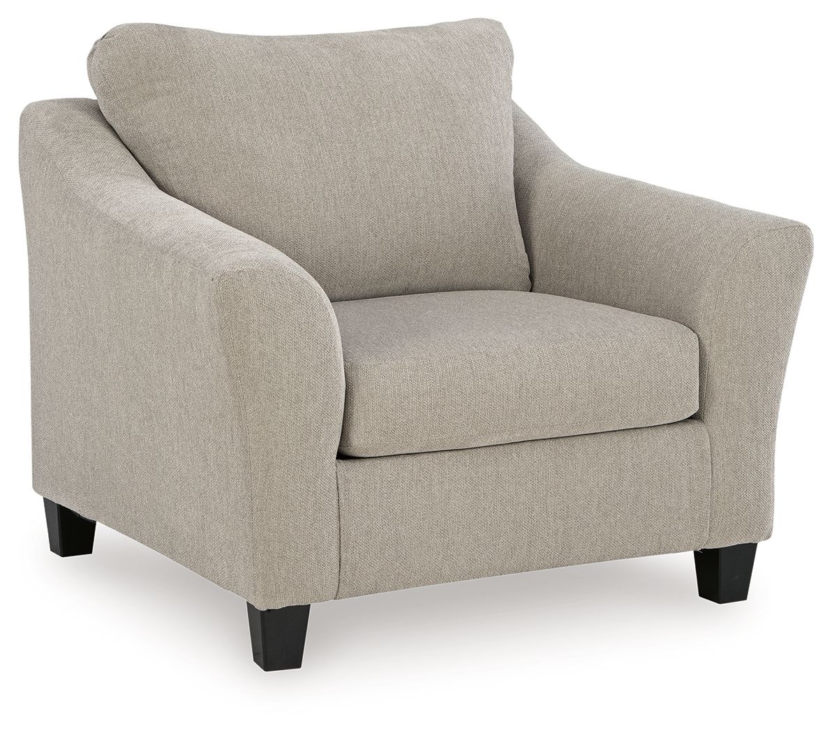 Willarae - 2 Pc. - Chair And A Half, Ottoman - Taupe - Hornell Furniture Outlet