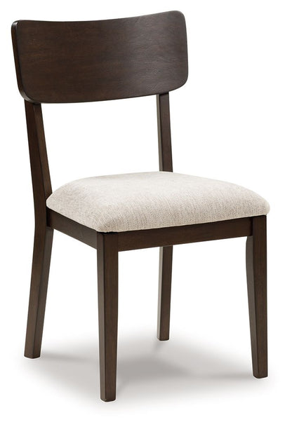 Mallenette - Merlot - Dining Upholstered Side Chair (Set of 2) - Hornell Furniture Outlet