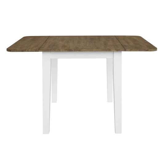 Landale - Drop Leaf Table - White - Hornell Furniture Outlet