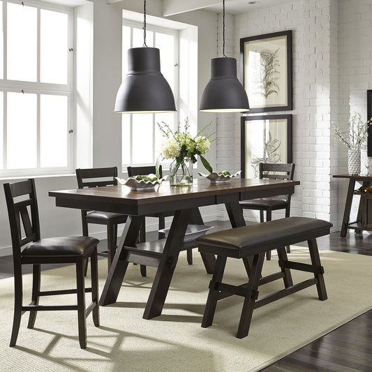 Lawson - Gathering Table - Dark Brown - Hornell Furniture Outlet