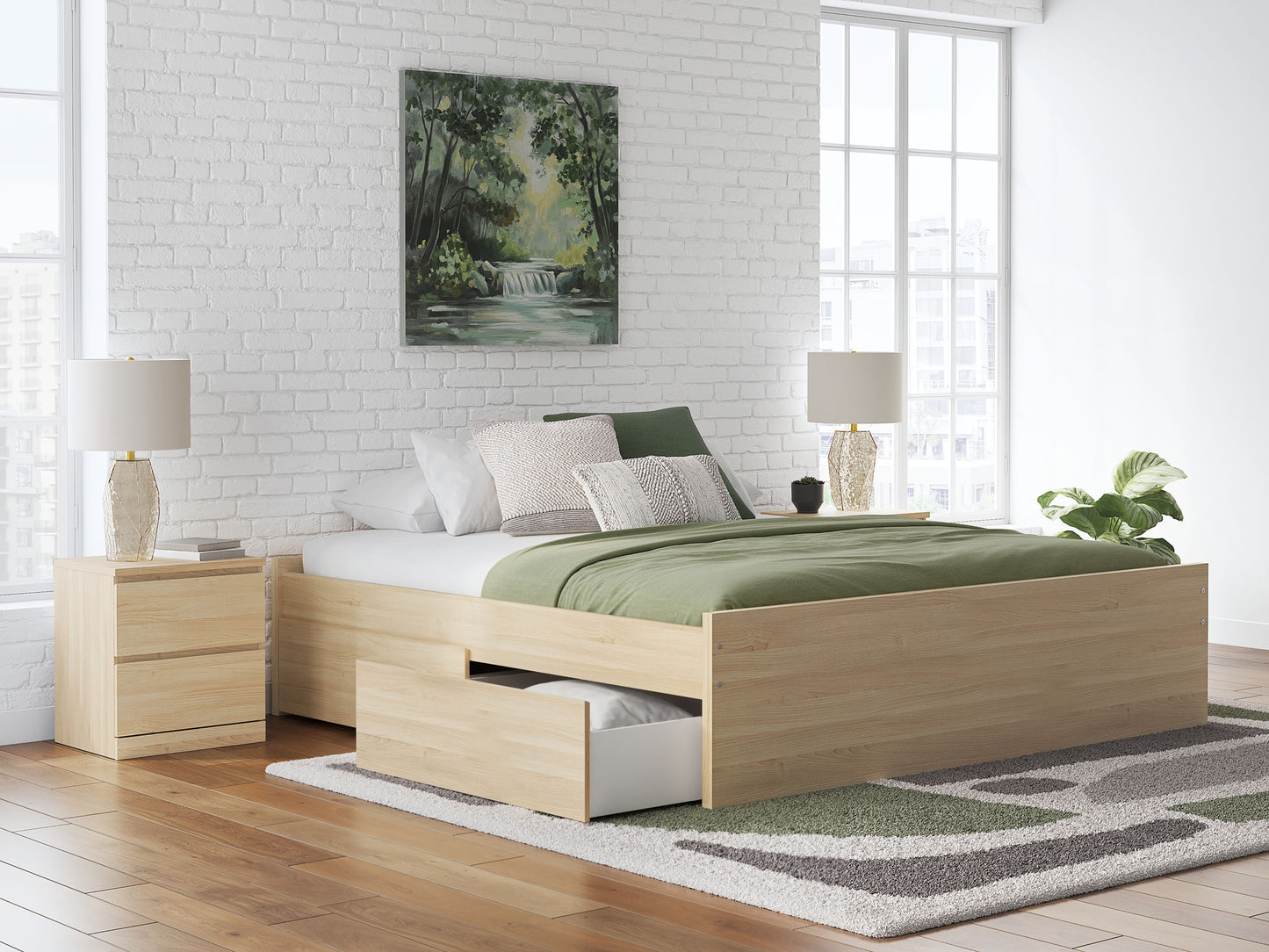 Onita - Platform Bed - Hornell Furniture Outlet