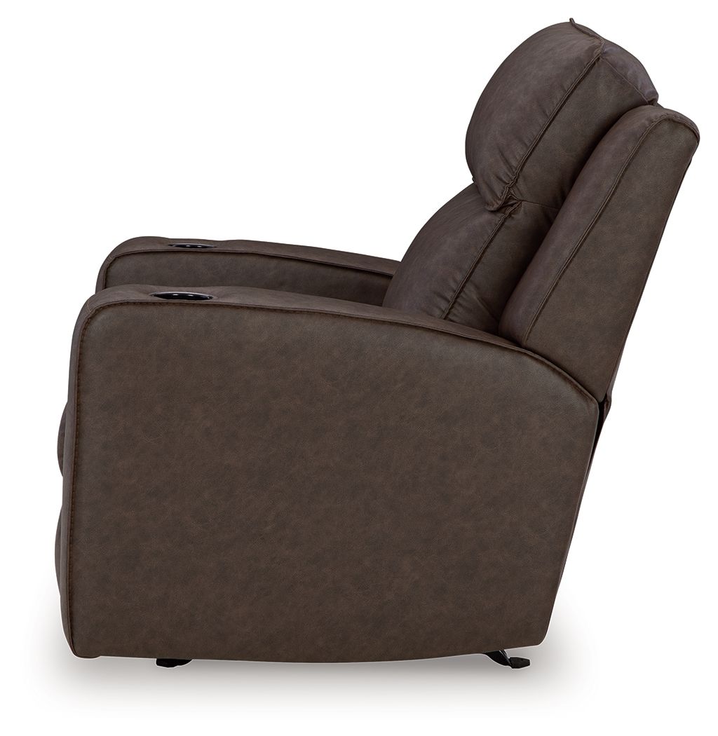Lavenhorne - Granite - Rocker Recliner - Hornell Furniture Outlet